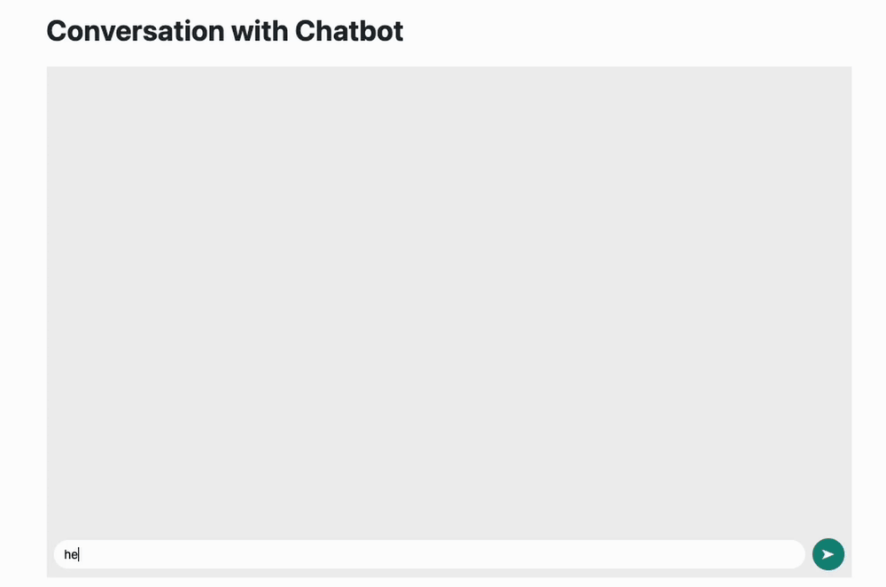 Chatbot Video Demo